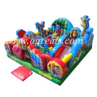 Amusement animal inflatable kids jumping trampoline G3083