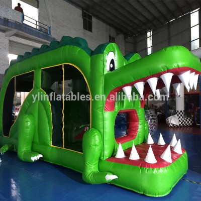 Crocodile Mouth Inflatable Bouncer,Wholesale Moonwalks for Children