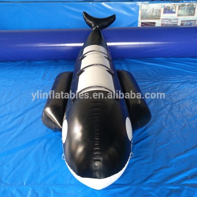 2018 Inflatable water Banana Boat for sale, Funny Water Boat Games, Commercial Banana Boat Logo Printed