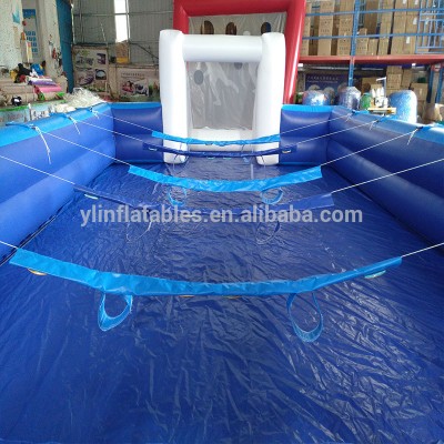 2018 New Kids Outdoor Sport Game PVC Inflatable Football Field