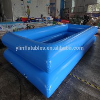 2016 pvc mini inflatable square water pools