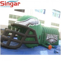 High quality inflatable helmet tunnel,inflatable sports tunnel