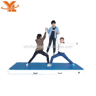 Customized Drop Stitch Cheer Leading Inflatable Gym Air Track For Sale