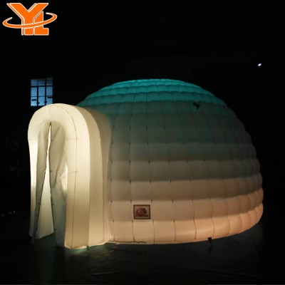 2016 Hot sale CE Sealed air PVC Inflatable dome