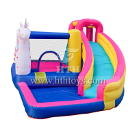 Backyard Home Use Inflatable Water Park Water Slide With Pool For Kids Summer Fun